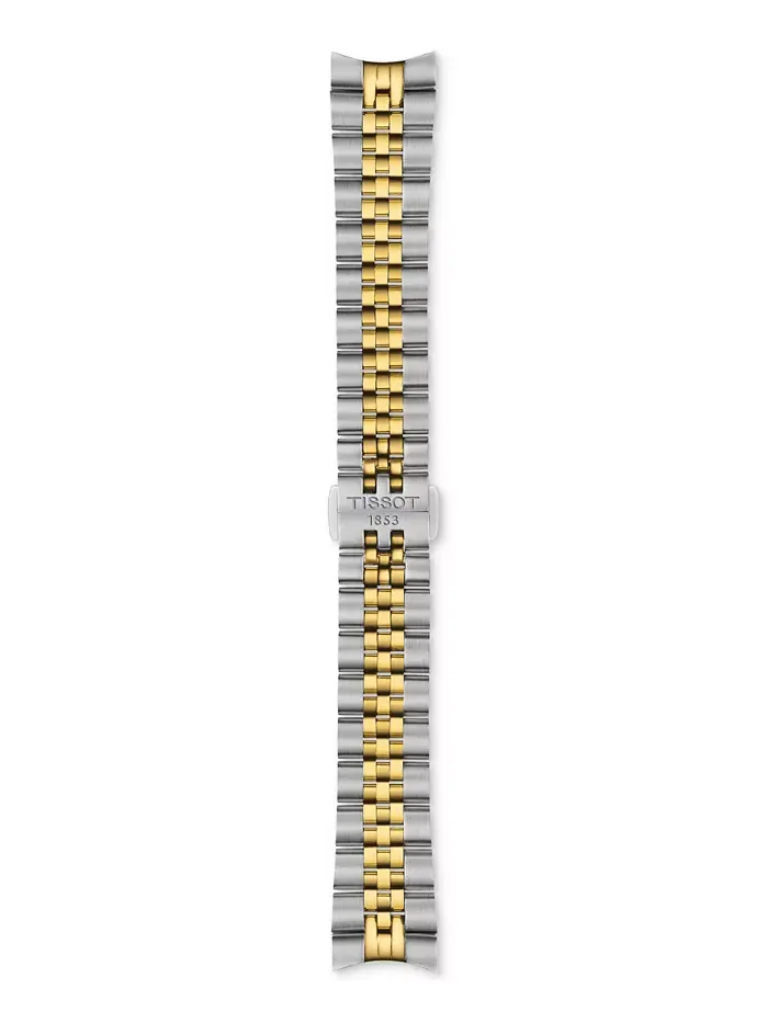 Женские часы Swiss Ballade с двухцветным браслетом из нержавеющей стали, 34 мм Tissot — изображение 7 из 7