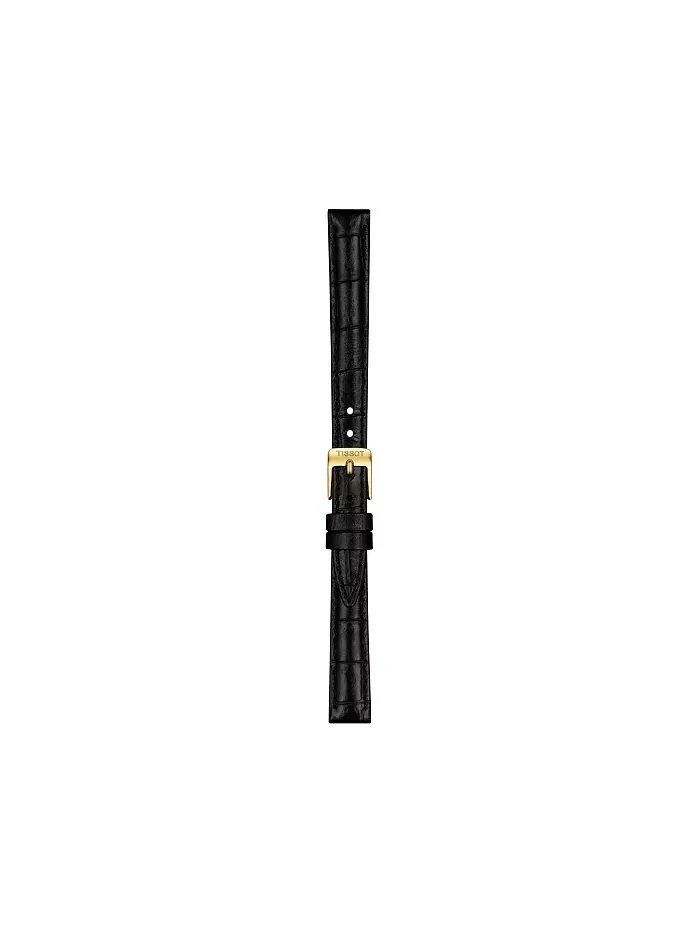Женские часы Quartz с черным кожаным ремешком, 21.80 мм Tissot — изображение 2 из 2