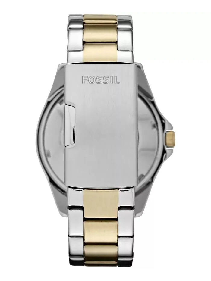 Женские двухцветные часы Riley с браслетом из нержавеющей стали, 38 мм Fossil — изображение 4 из 5