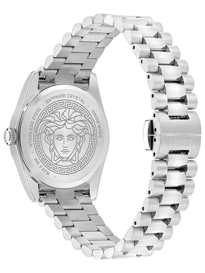 Женские наручные часы Swiss Millenyium из нержавеющей стали, 32 мм Versace — изображение 3 из 5