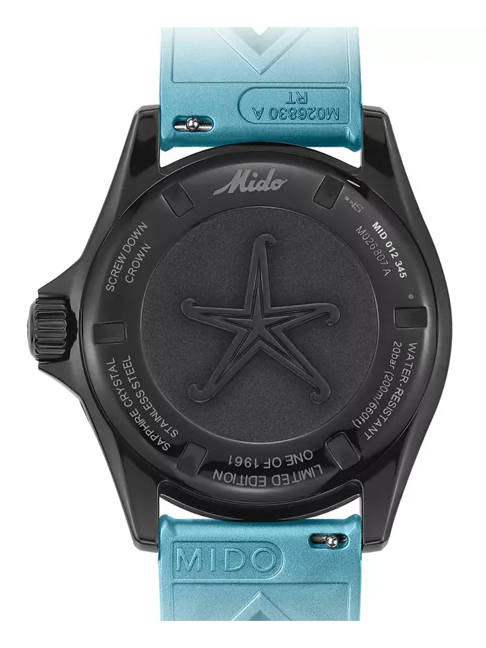 Мужские автоматические часы Swiss Automatic Ocean Star Decompression Timer 1961 с черным — изображение 8 из 13