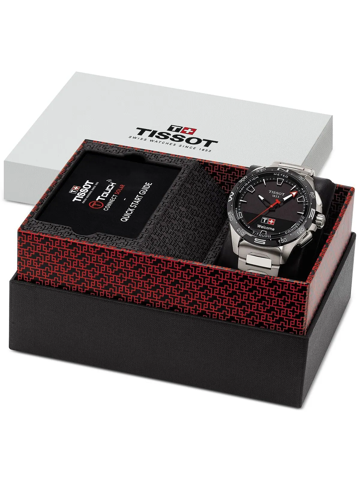 Смарт-часы Tissot T-Touch Connect Solar — изображение 11 из 12, оттенок серебряный