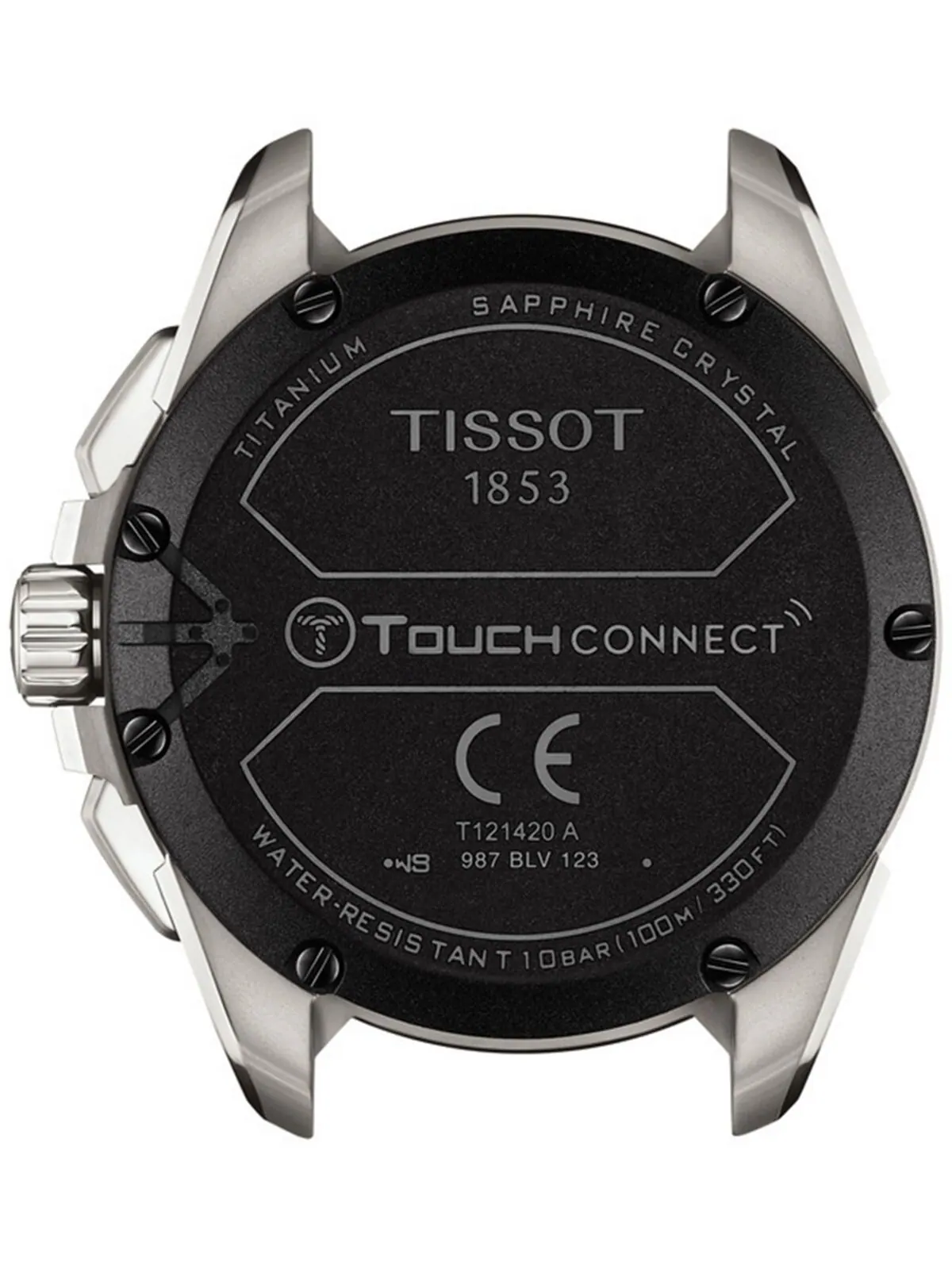 Смарт-часы Tissot T-Touch Connect Solar — изображение 3 из 12, оттенок серебряный