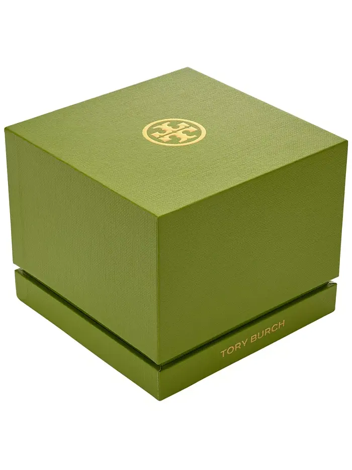 Женские часы The Eleanor Quartz с золотым браслетом из нержавеющей стали 19 мм Tory Burch — изображение 5 из 5