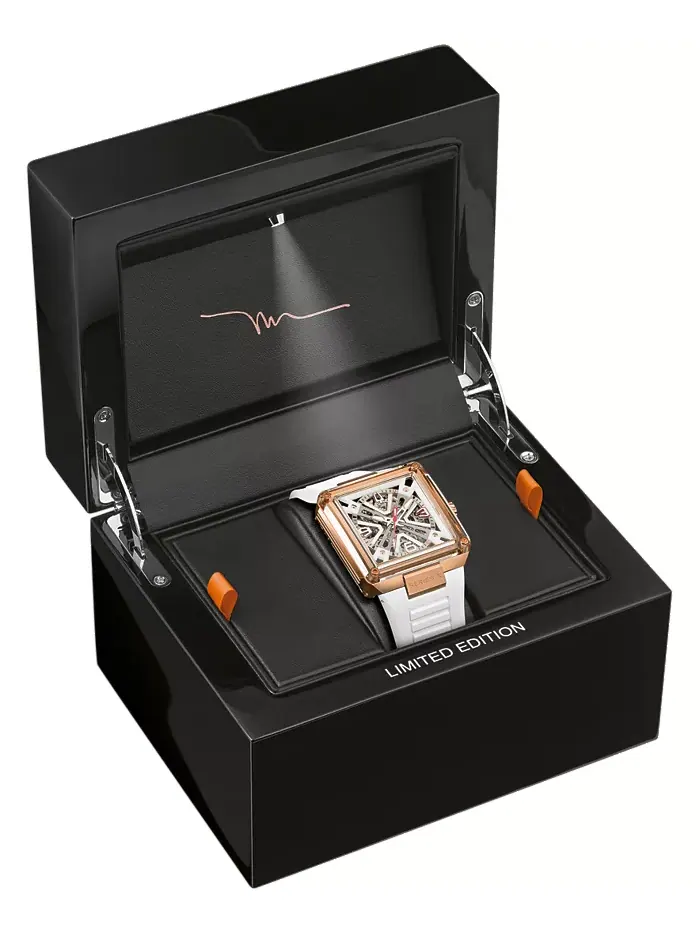 Часы Limited Edition 150th Anniversary Marc Anthony Men's Series X SE Automatic White HNBR Rubber — изображение 4 из 4