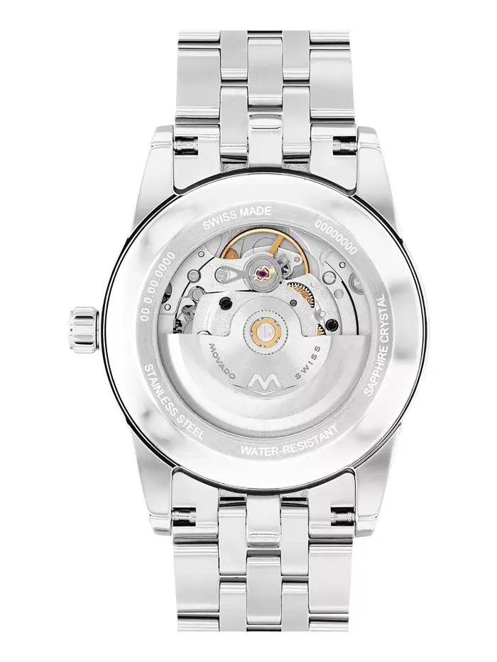 Мужские часы Museum Classic Auto Swiss Automatic из нержавеющей стали, 40 мм Movado — изображение 3 из 3