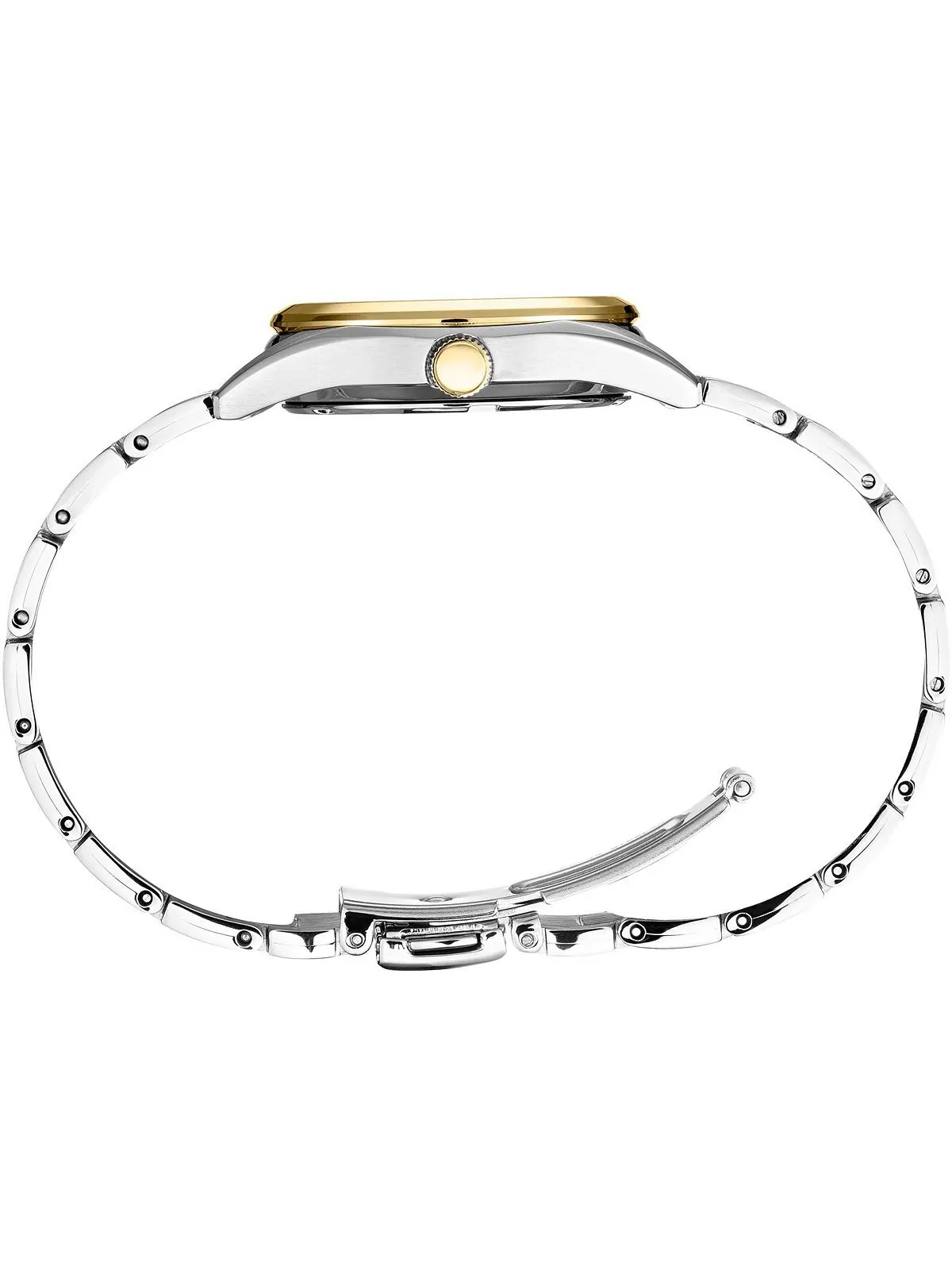 Женские двухцветные часы-браслет из нержавеющей стали Essentials 29,8 мм Seiko — изображение 2 из 5, оттенок мульти