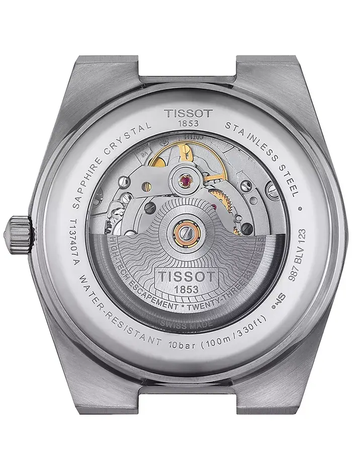 Мужские часы PRX Powermatic 80 с автоподзаводом, стальной браслет, 40 мм Tissot — изображение 2 из 6