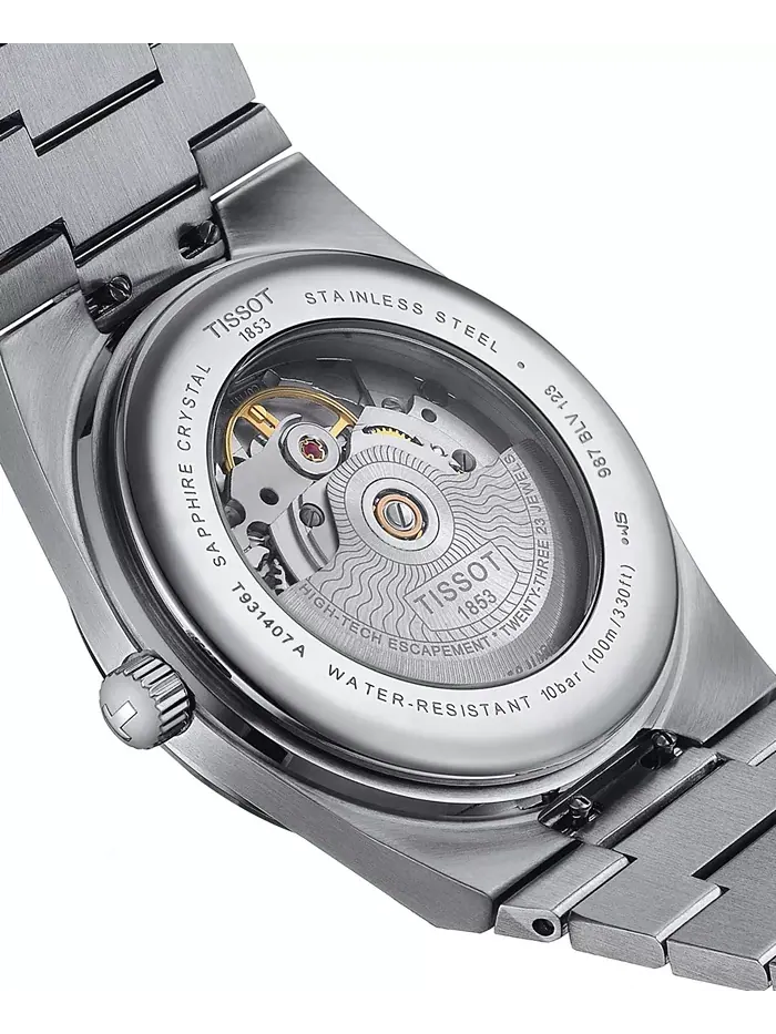 Мужские часы PRX Powermatic 80 с автоподзаводом, стальной браслет, 40 мм Tissot — изображение 4 из 6