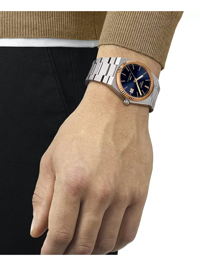 Мужские часы PRX Powermatic 80 с автоподзаводом, стальной браслет, 40 мм Tissot — изображение 6 из 6