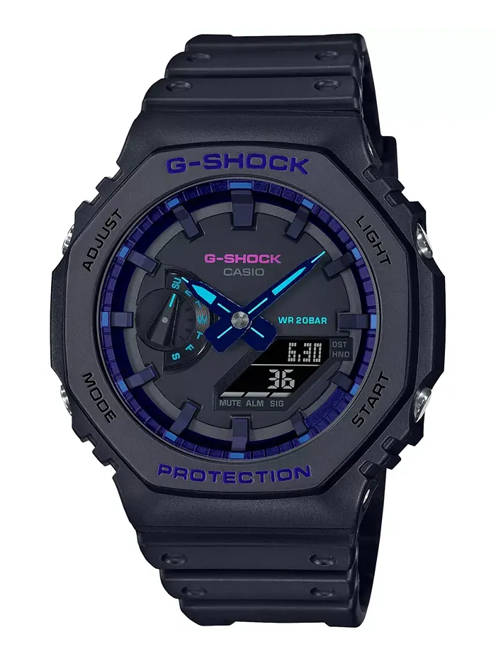 Мужские черные часы с ремешком из смолы, 45.4 мм G-Shock