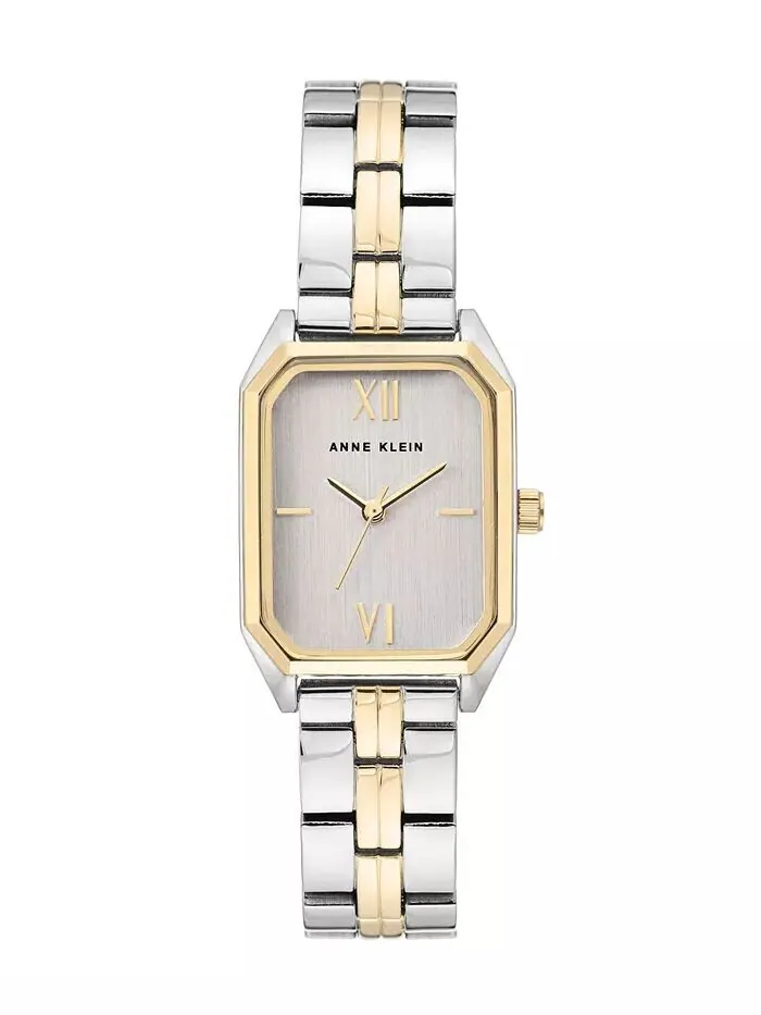 Двухцветные часы-браслет 24 мм Anne Klein