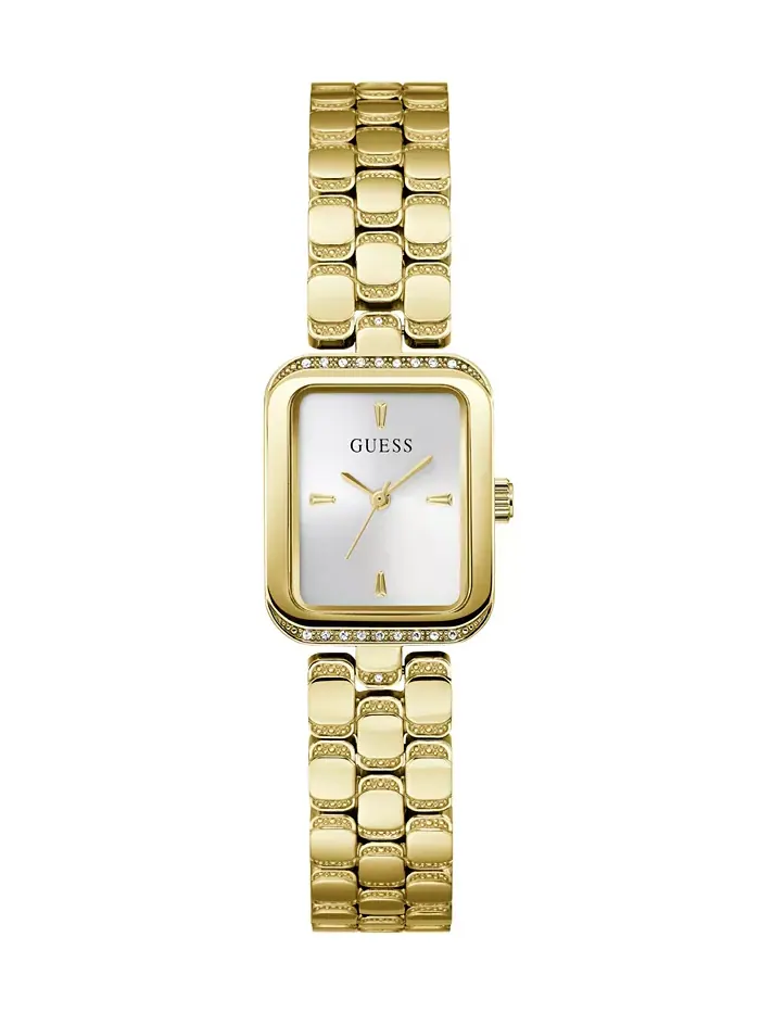 Женские аналоговые часы в золотом тоне, сталь, 22 мм GUESS