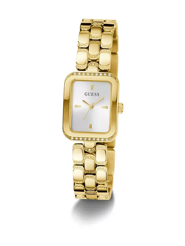 Женские аналоговые часы в золотом тоне, сталь, 22 мм GUESS — изображение 5 из 5