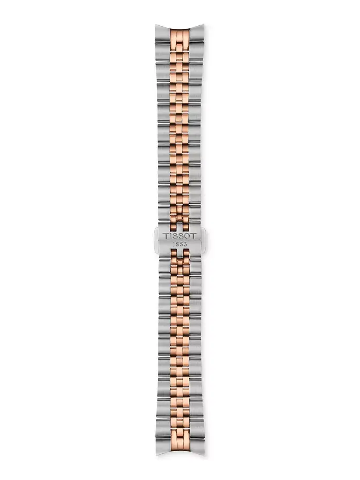 Женские часы Swiss Ballade с двухцветным браслетом из нержавеющей стали, 34 мм Tissot — изображение 4 из 5