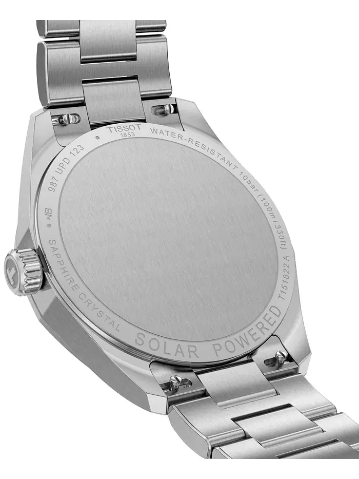 Женские часы Swiss PRC 100 Solar на стальном браслете 34mm Tissot — изображение 6 из 6