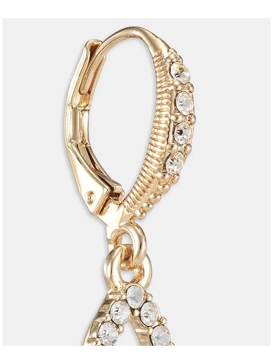 Серьги-подвески с несколькими камнями Givenchy — изображение 3 из 3