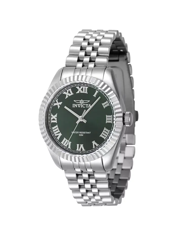 Женские часы 47410 Specialty Quartz с зеленым циферблатом и тремя стрелками Invicta — изображение 2 из 2