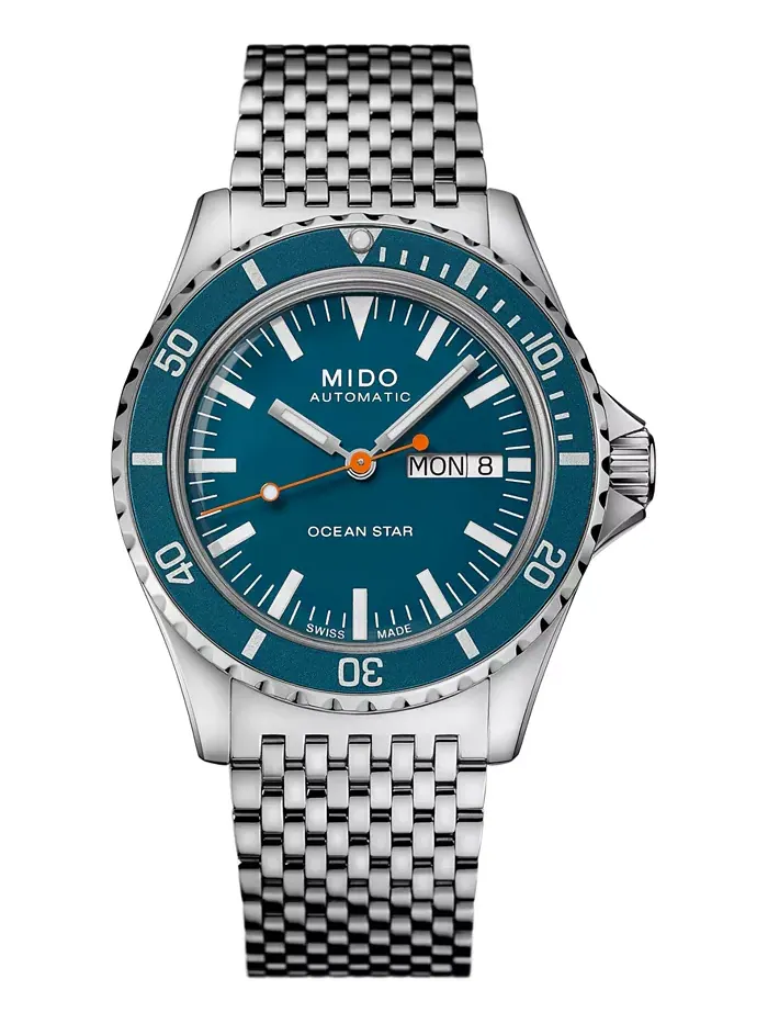Мужские автоматические часы Swiss Automatic Ocean Star Tribute 75th Anniversary на стальном — изображение 1 из 6