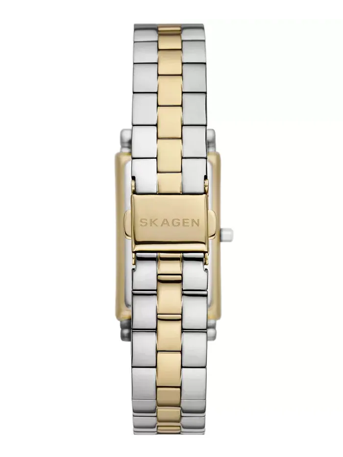 Женские часы Hagen Lille Quartz с тремя стрелками, двухцветный корпус из нержавеющей стали, 43 мм — изображение 3 из 3