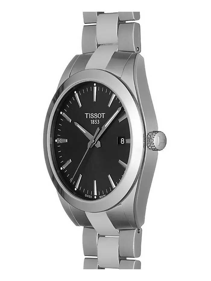Мужские швейцарские часы T-Classic Gentleman с браслетом из нержавеющей стали, 40 мм Tissot — изображение 3 из 9