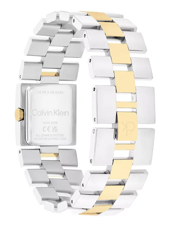 Женские часы CK Meridian с двухцветным браслетом из нержавеющей стали, 22 мм Calvin Klein — изображение 3 из 5