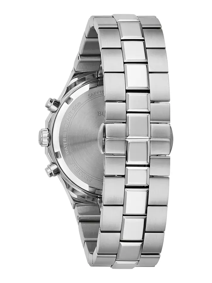 Мужские часы Prestige Chronograph на стальном браслете 40 мм Bulova — изображение 3 из 3
