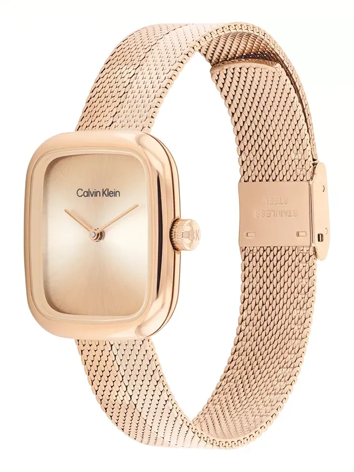 Женские часы Adore Rose Gold Tone с браслетом из нержавеющей стали, 30 мм Calvin Klein — изображение 2 из 6