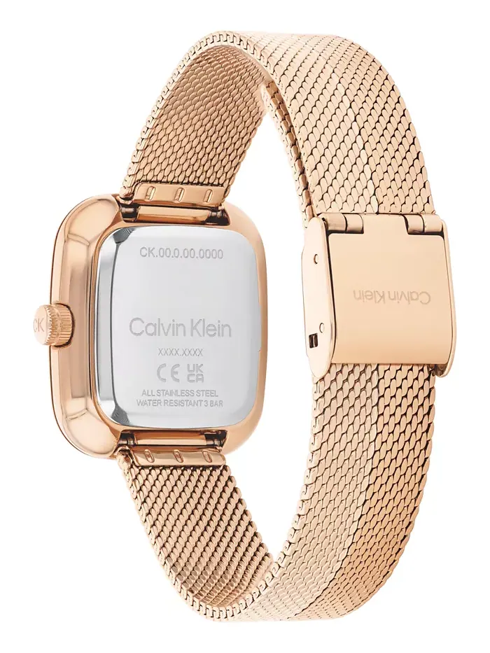 Женские часы Adore Rose Gold Tone с браслетом из нержавеющей стали, 30 мм Calvin Klein — изображение 3 из 6