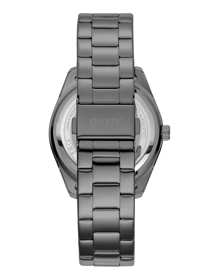 Мужские часы Modernist Classics со стальным браслетом в цвете gun metal, 40 мм DKNY — изображение 3 из 3