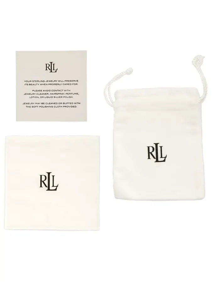 Серьги-подвески из стерлингового серебра Ralph Lauren — изображение 3 из 3