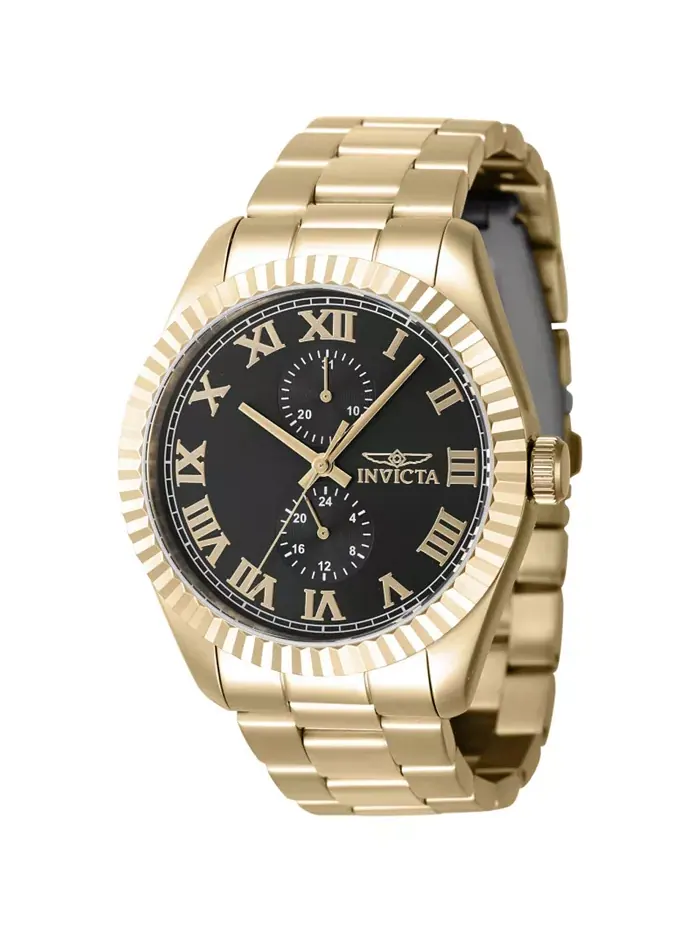 Мужские часы 47429 Specialty Quartz с многофункциональным черным циферблатом Invicta — изображение 2 из 2