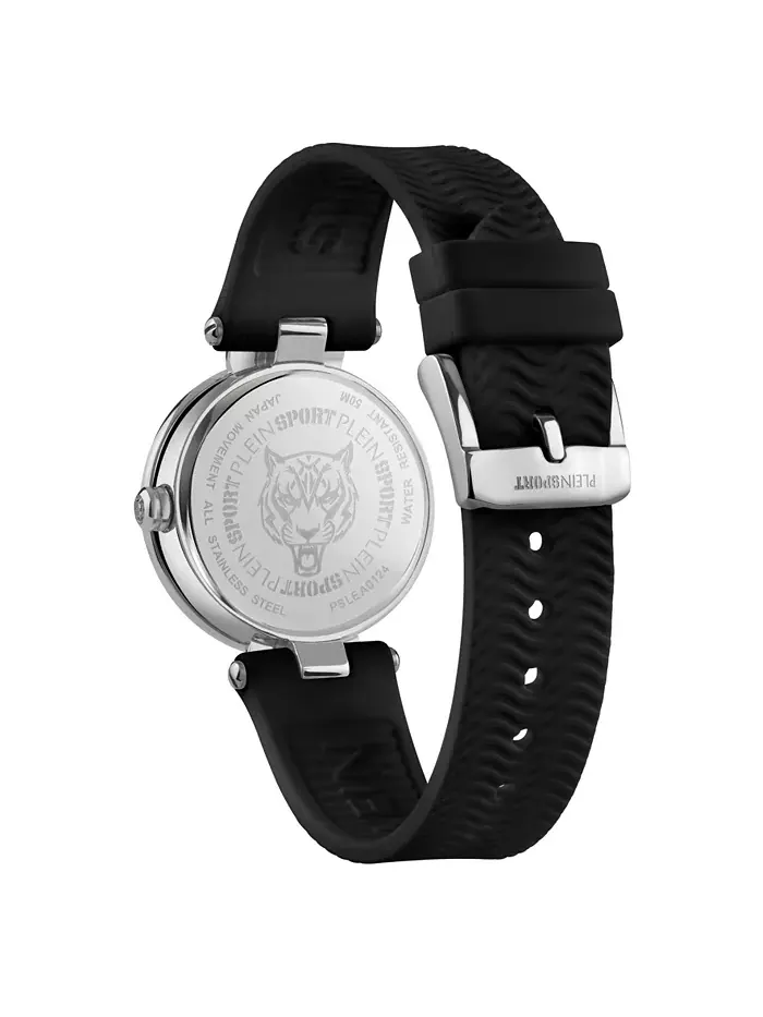 Женские часы Supernova Two Hand Quartz Black Silicone 34MM Plein Sport — изображение 3 из 5
