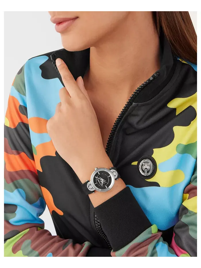 Женские часы Supernova Two Hand Quartz Black Silicone 34MM Plein Sport — изображение 5 из 5