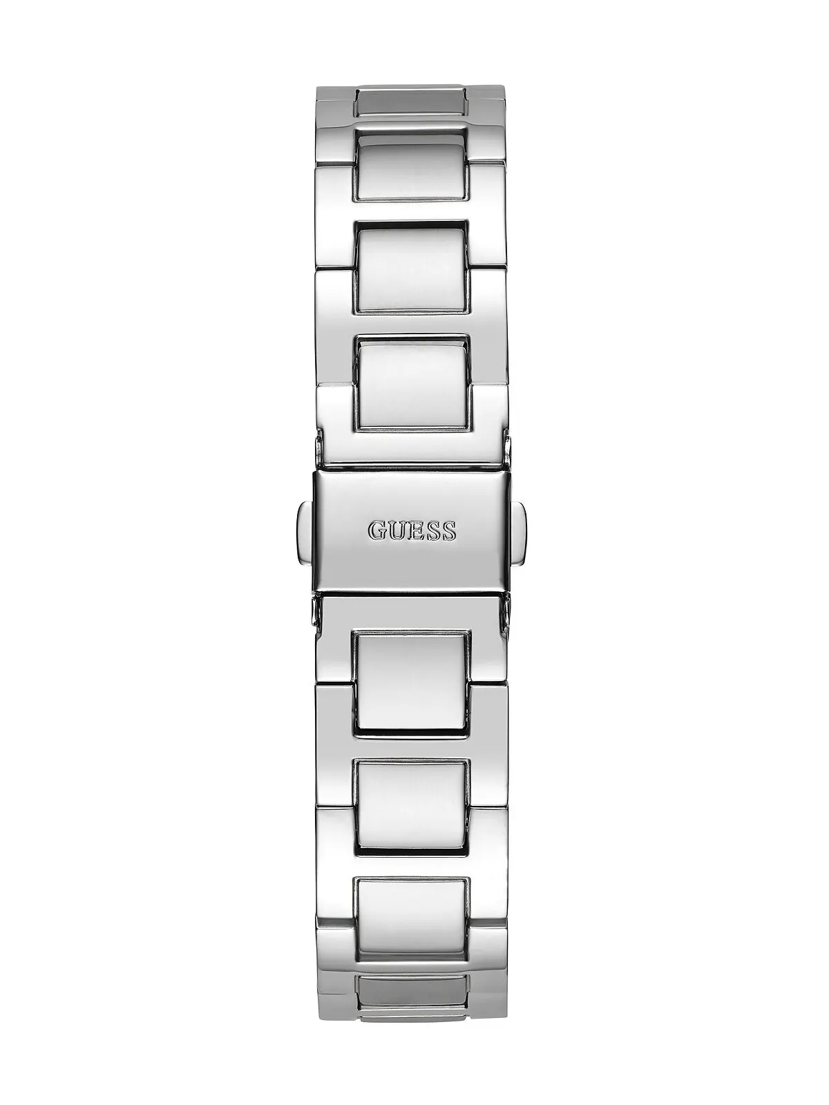 Женские часы-браслет GUESS из нержавеющей стали, серебристые — изображение 4 из 5, оттенок серебристый