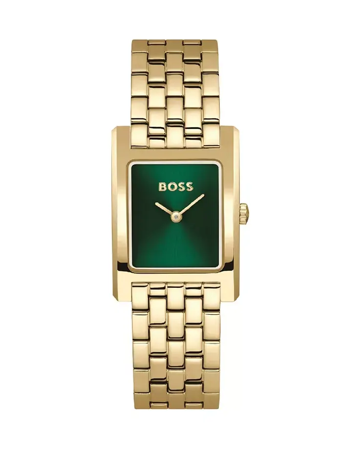 Женские часы Lucy Quartz Basic Slim Ionic Plated с тонким стальным корпусом золотистого цвета, 23