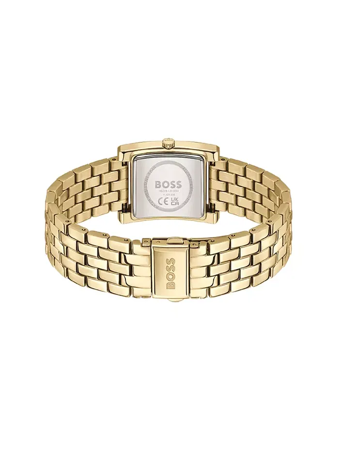 Женские часы Lucy Quartz Basic Slim Ionic Plated с тонким стальным корпусом золотистого цвета, 23 — изображение 3 из 3