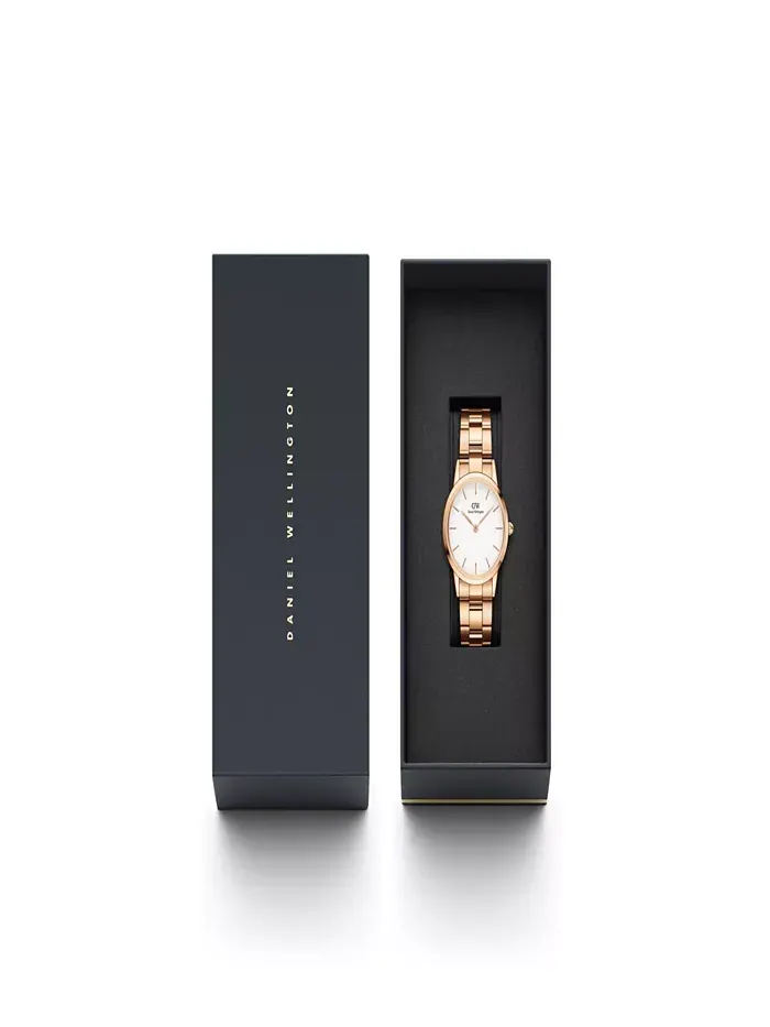 Женские часы Iconic Link 23K с позолотой PVD из нержавеющей стали, 32 мм Daniel Wellington — изображение 2 из 2