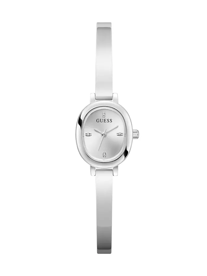 Женские серебристые аналоговые часы, 21 мм Guess