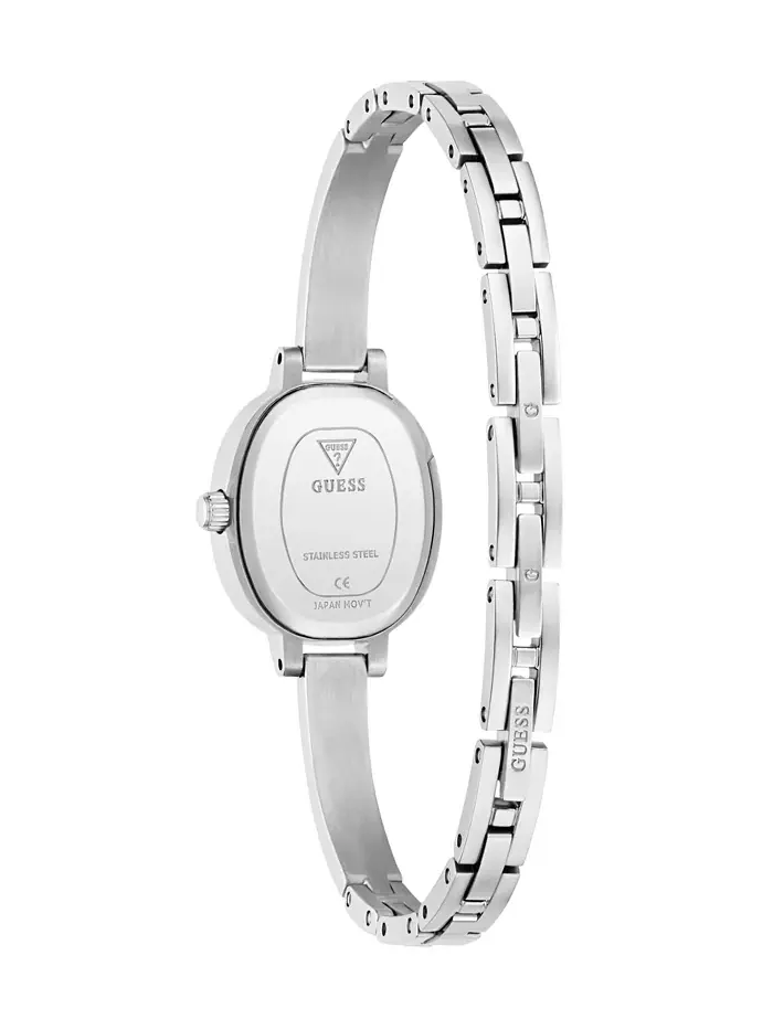 Женские серебристые аналоговые часы, 21 мм Guess — изображение 4 из 6