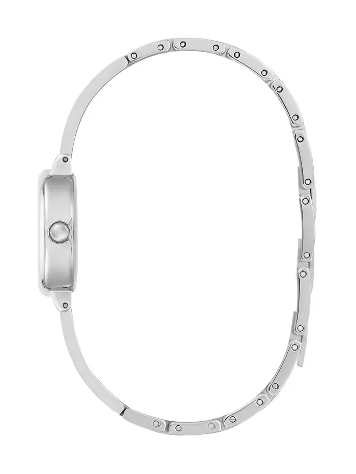 Женские серебристые аналоговые часы, 21 мм Guess — изображение 5 из 6
