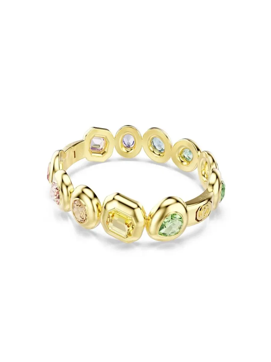 Браслет-манжета Gema с кристаллами Swarovski, золотистый, Open Misce — изображение 4 из 4