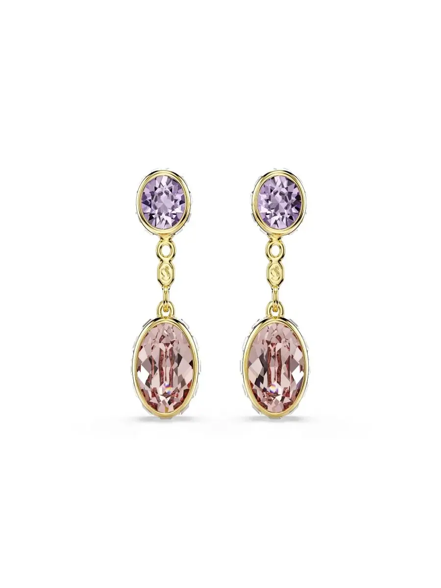 Серьги-пусеты с подвесками Chroma Swarovski, Open — изображение 2 из 5