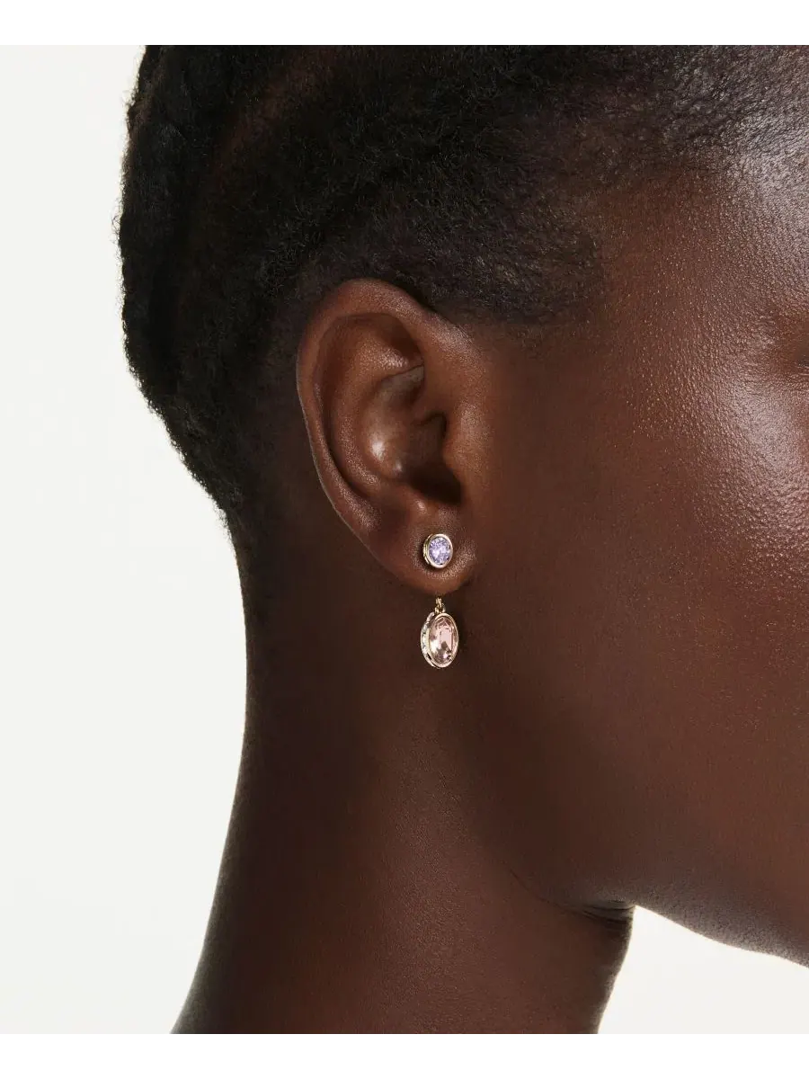 Серьги-пусеты с подвесками Chroma Swarovski, Open — изображение 5 из 5