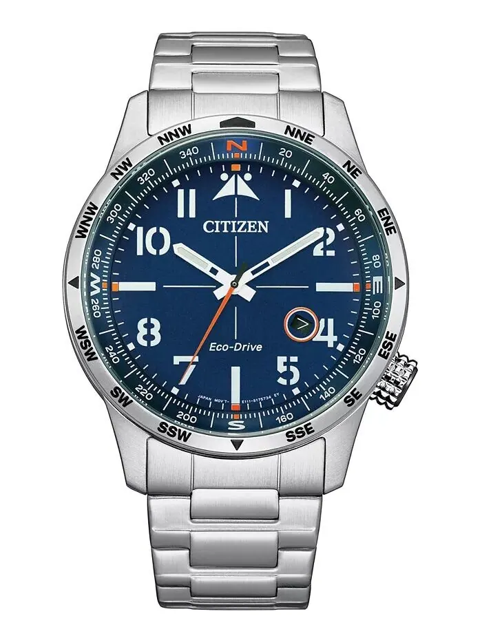 Мужские часы Eco-Drive Weekender с браслетом из нержавеющей стали, 43 мм Citizen
