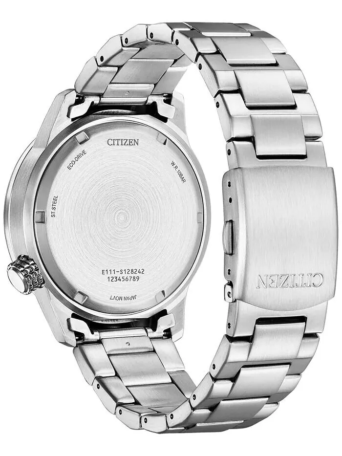 Мужские часы Eco-Drive Weekender с браслетом из нержавеющей стали, 43 мм Citizen — изображение 3 из 3