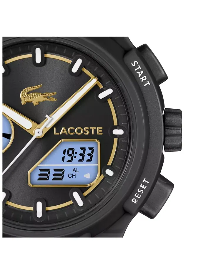 Женские часы LC33 с черным силиконовым ремешком, 40 мм Lacoste — изображение 5 из 9
