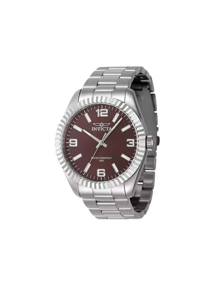 Мужские часы 47452 Specialty Quartz с медным циферблатом и тремя стрелками Invicta