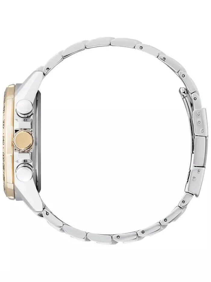 Мужские часы Eco-Drive с хронографом PCAT, двухцветный браслет из нержавеющей стали, 43 мм Citizen — изображение 2 из 2