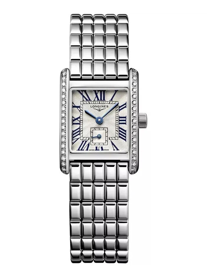 Женские швейцарские мини-часы DolceVita Diamond (1/2 карата) из нержавеющей стали с браслетом — изображение 1 из 4